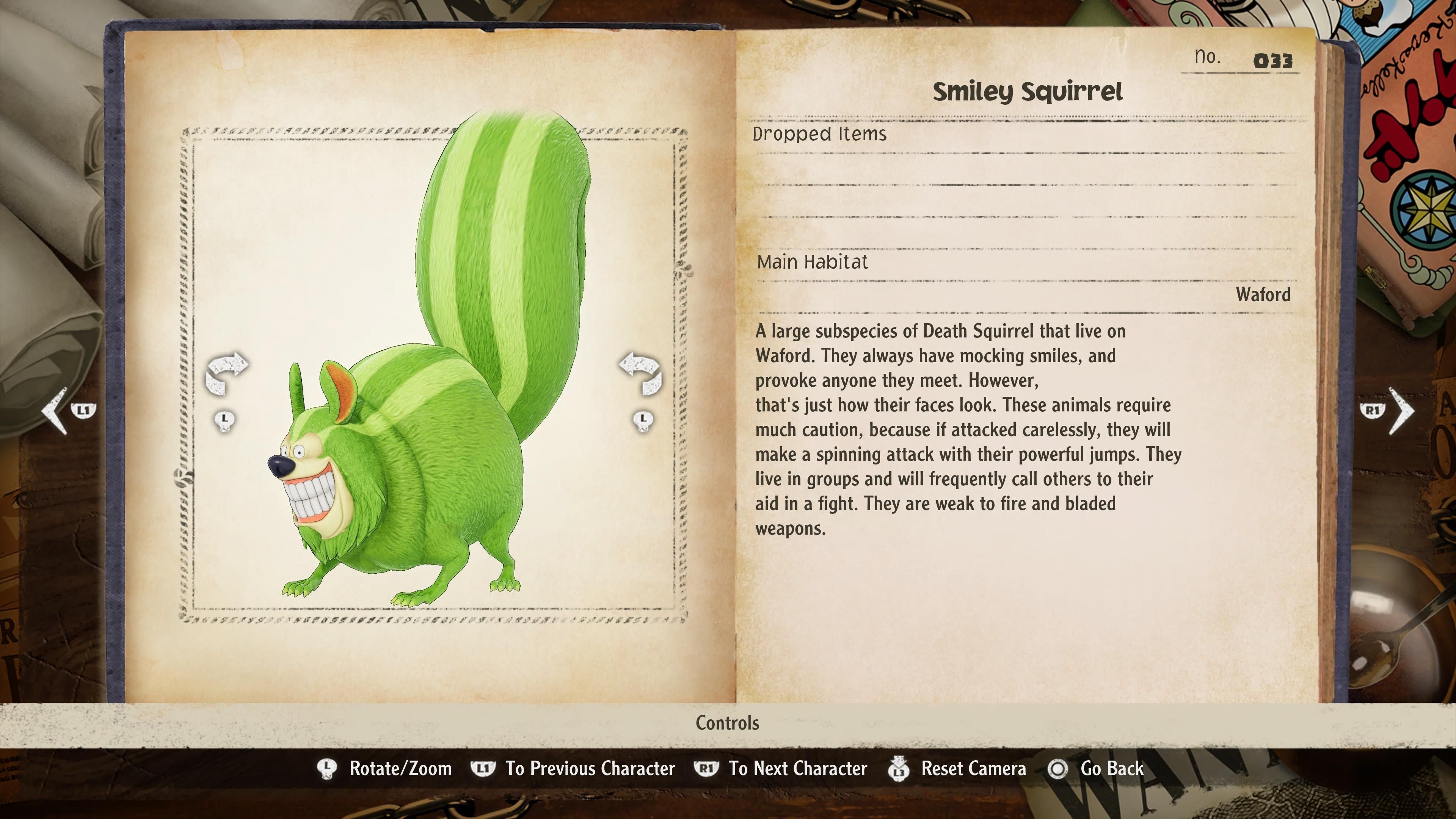 One Piece Odyssey Smiley Squirrel