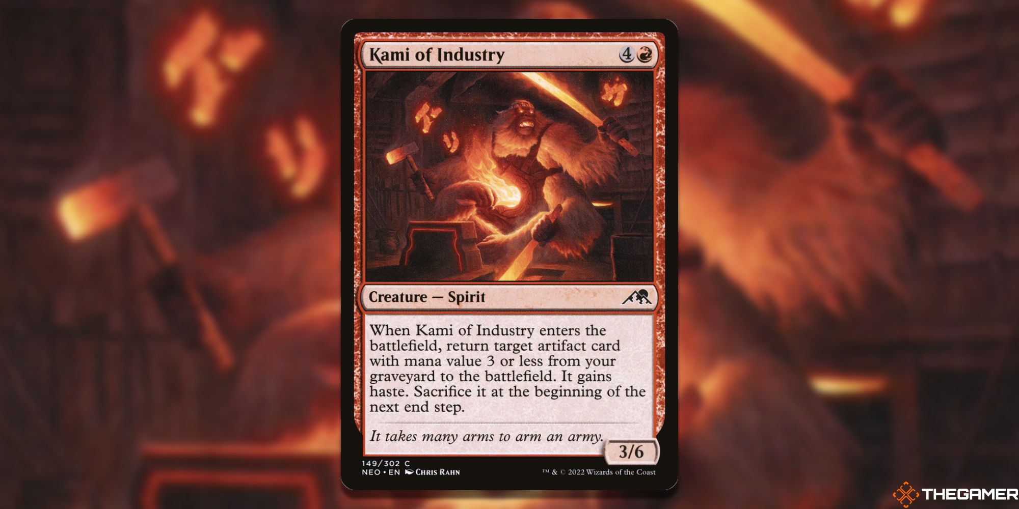MTG: Kami of Industry card