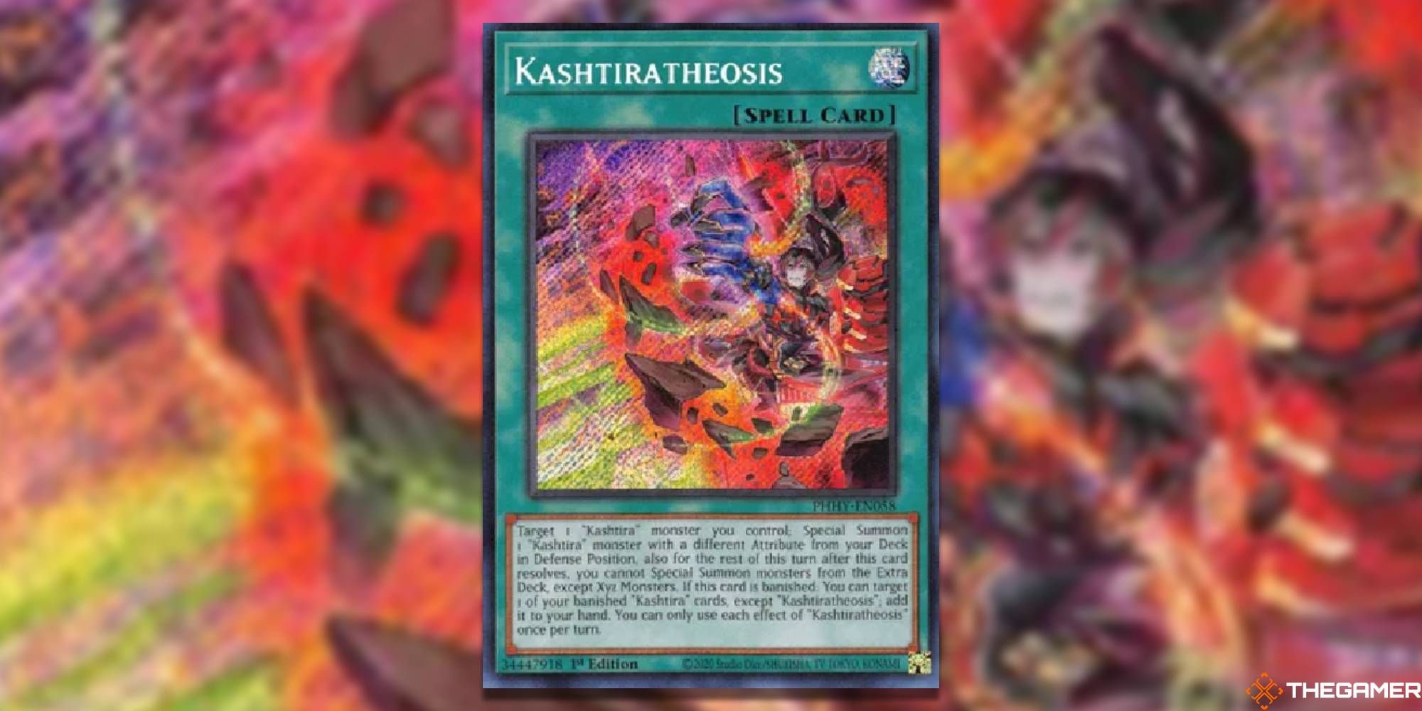 Kashtira Monster Crushing Rock In Hand