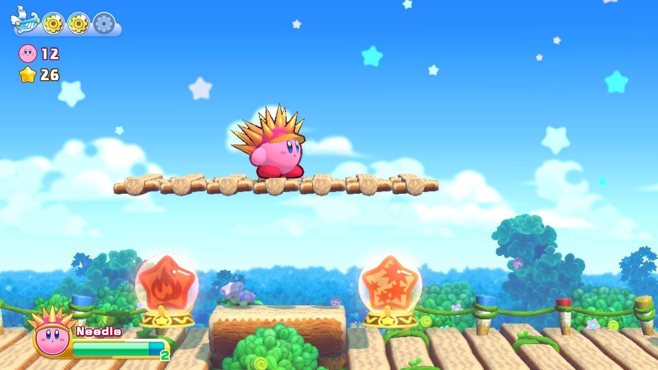 Kirby Above Fire Copy Ability And Beam Copy Ability