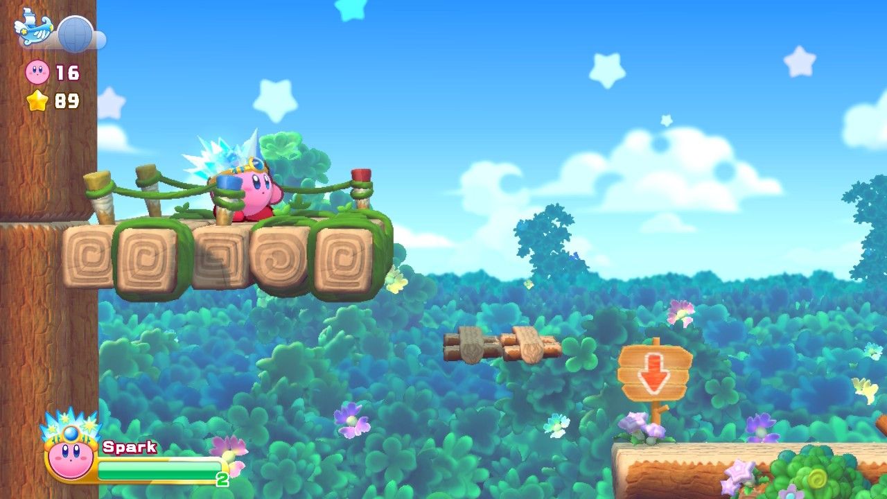 Kirby Enters Stage Five Cookie Country Kirby's Return To Dream Land Deluxe