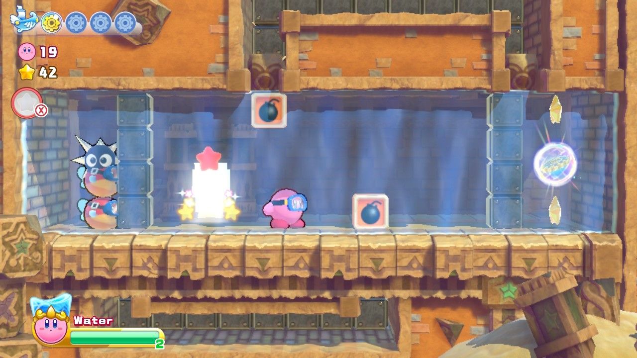 Kirby Raisin Ruins Stage Two Second Energy Sphere