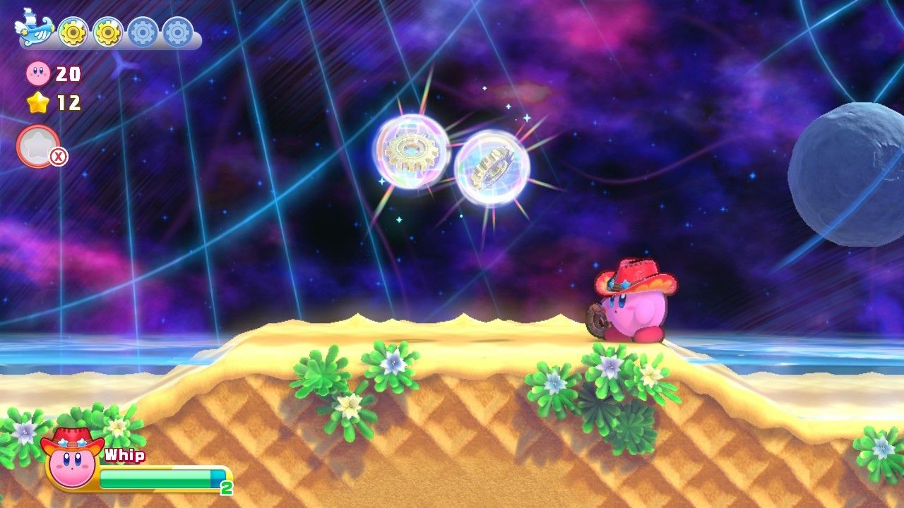 Kirby Raisin Ruins Stage Two Sphere Doomer Energy Spheres