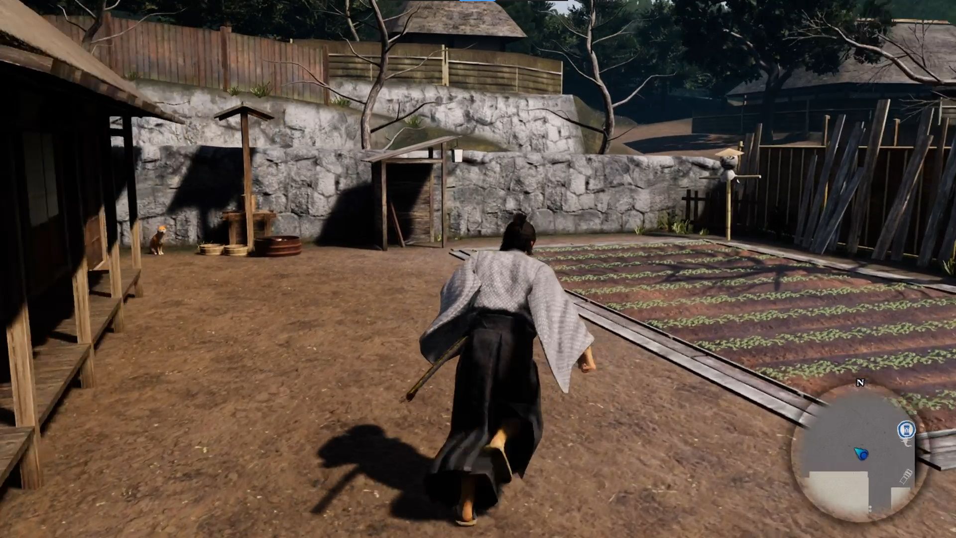 Like A Dragon Ishin, Beginner Tips, Ryoma running around the farm