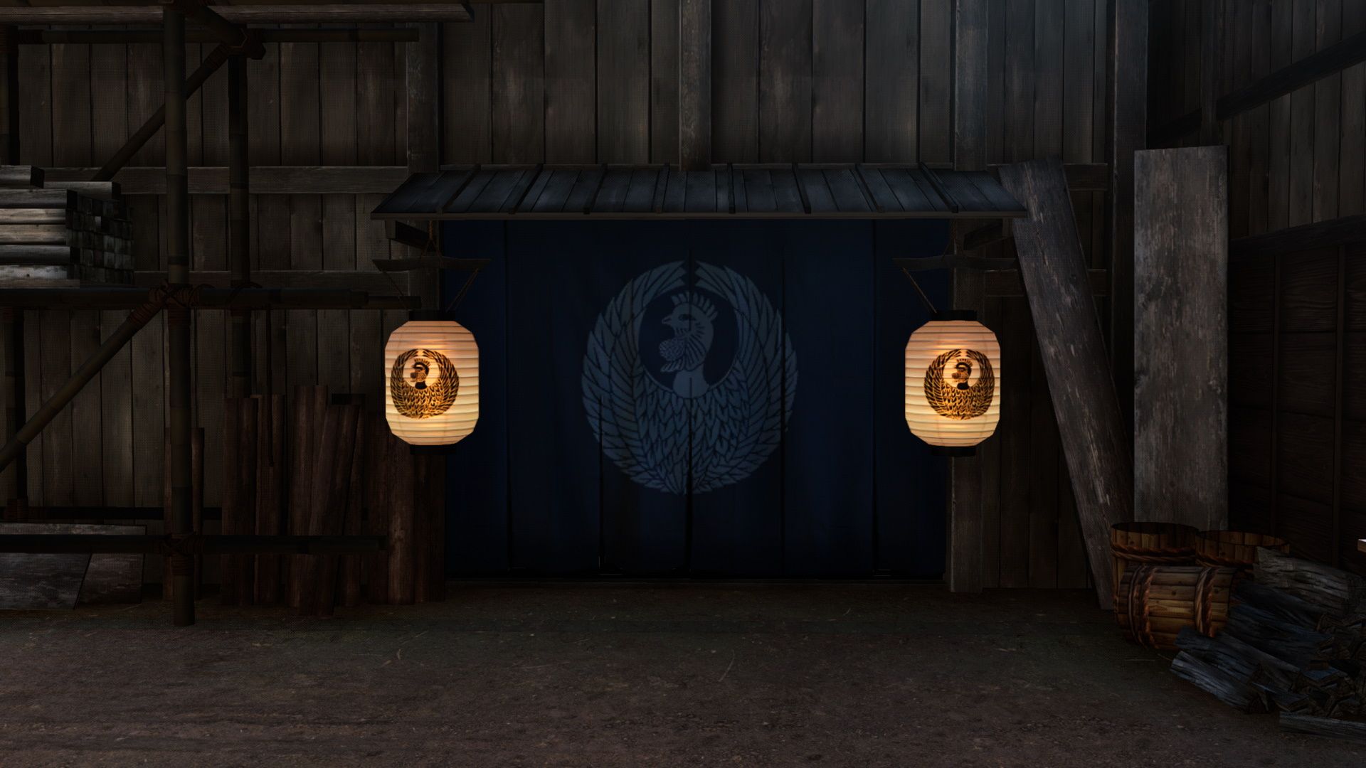 Like A Dragon Ishin, Chicken Races, Chicken Racetrack Entrance