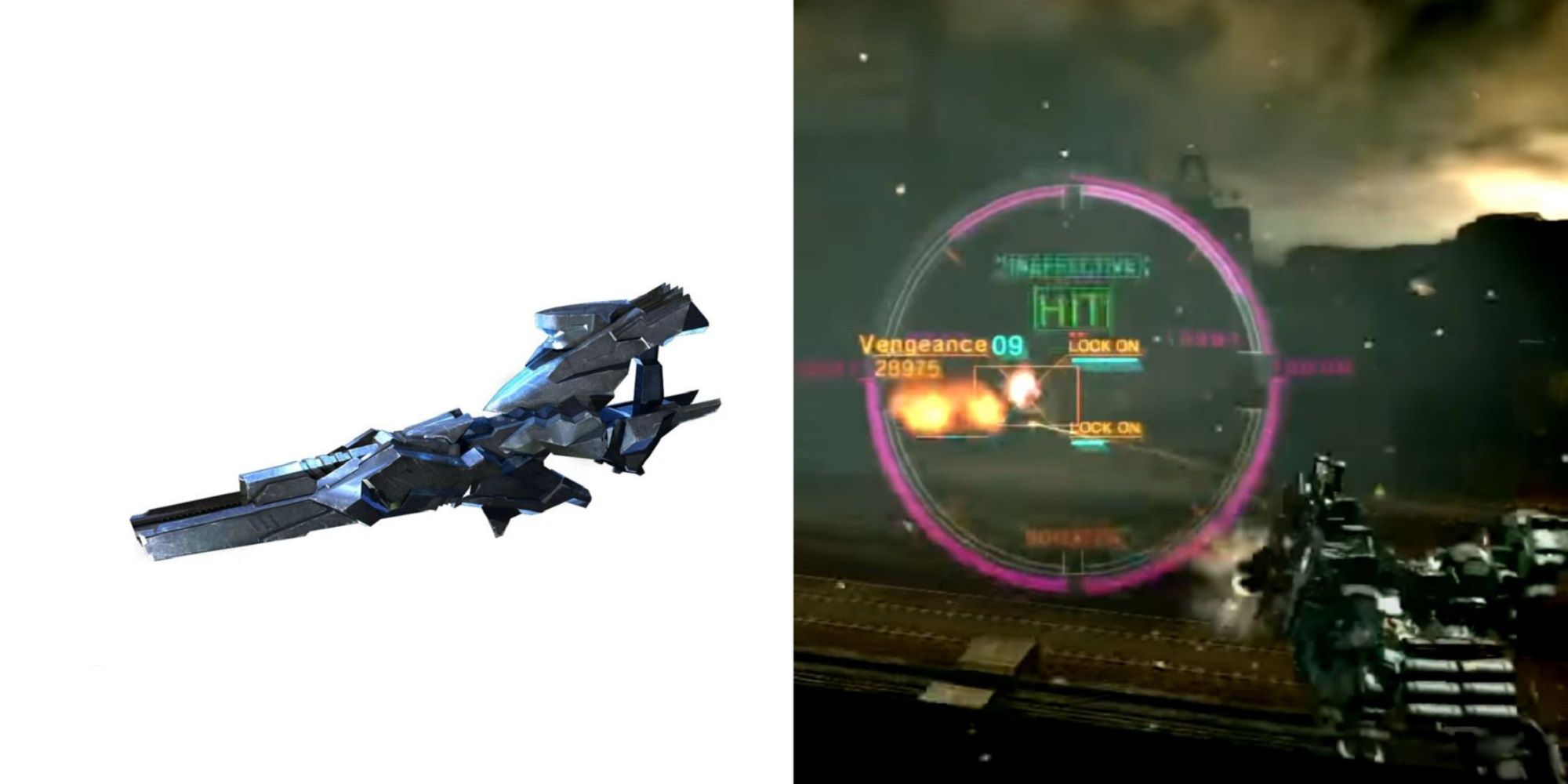 Gun Metal LR-81 Karasawa Laser Rifle And AC Shooting At Multiple Enemies
