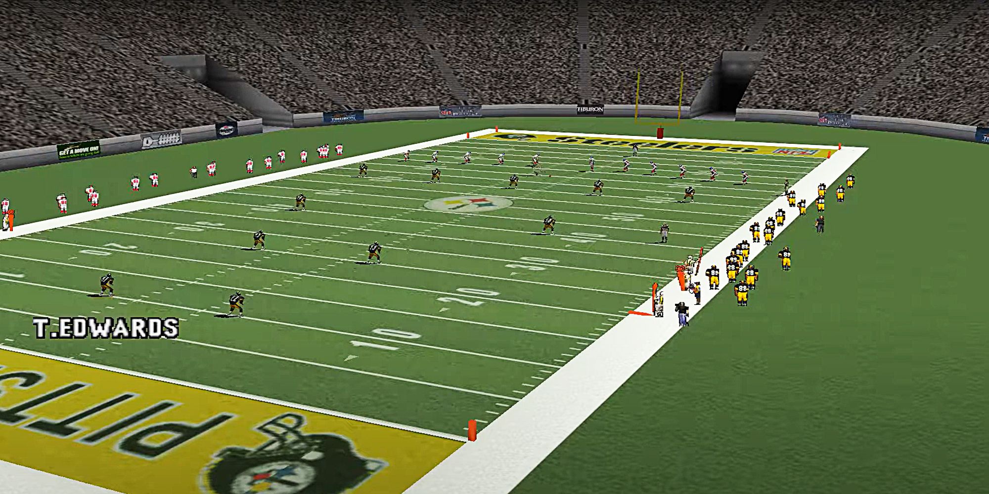 Madden 2002 Pittsburgh Steelers Field