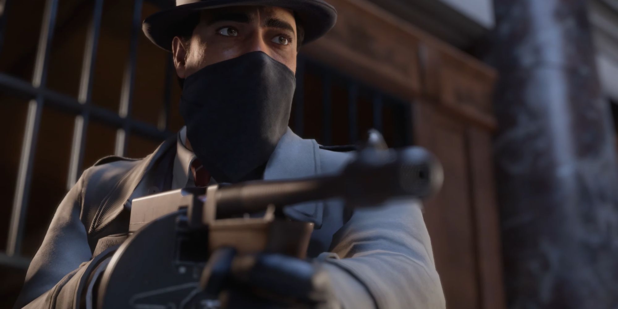 Mafia Screenshot Of Paulie Robbing Bank