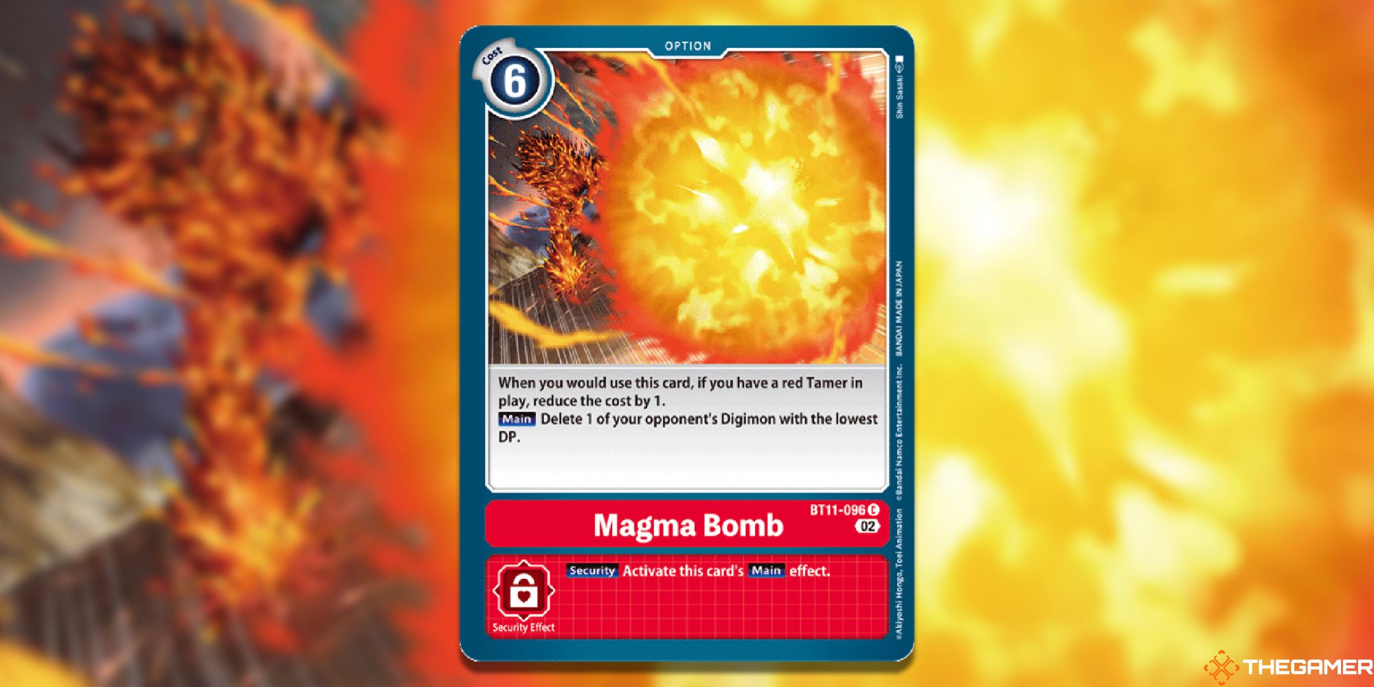 magma bomb full card bt11 dimensional phase digimon card game
