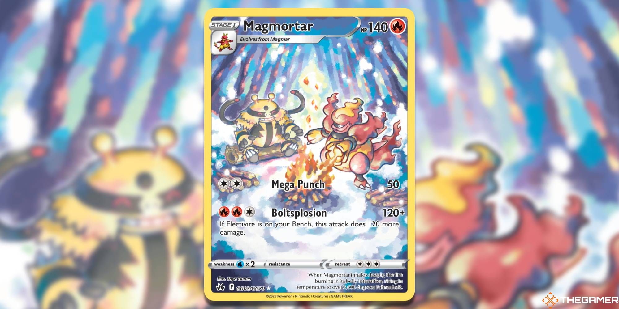 Magmortar Crown Zenith Pokemon TCG