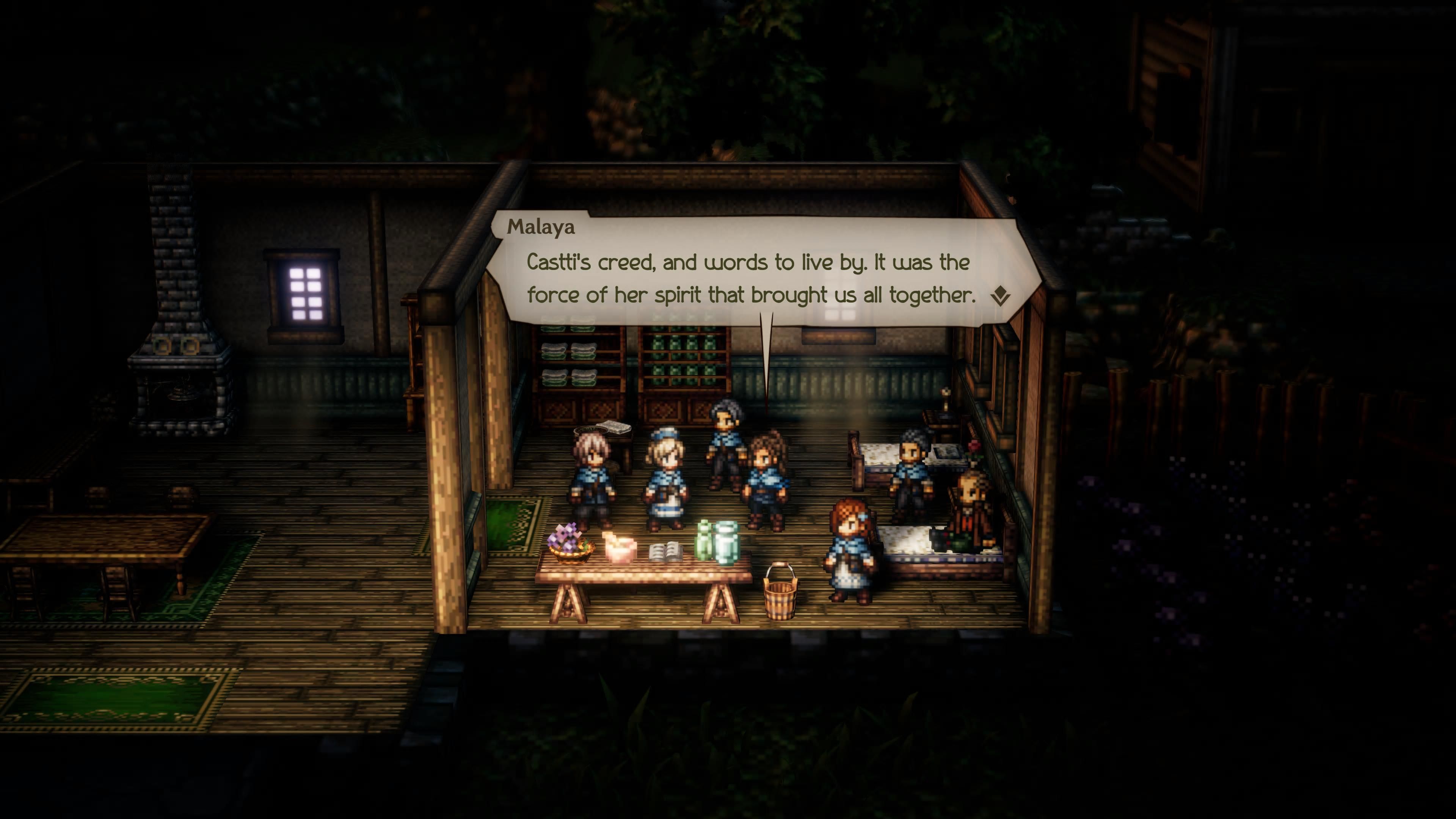 Malaya Octopath Traveler 2 Citing Castti's Creed