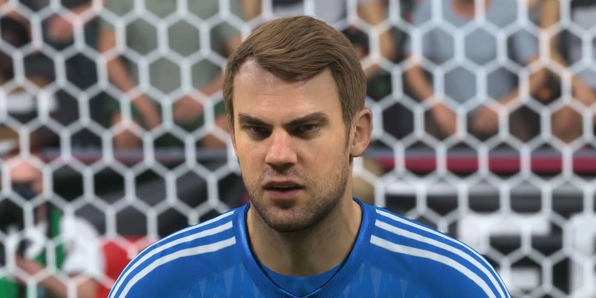 Manuel Neuer during a match for Germany in FIFA 23