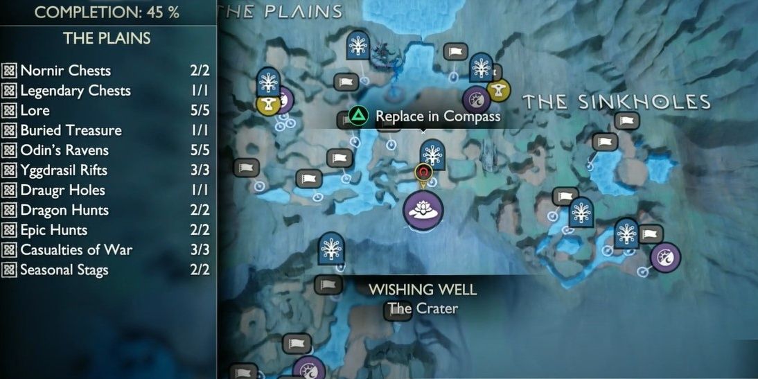 Map of Wishing Well Near The Crater-2