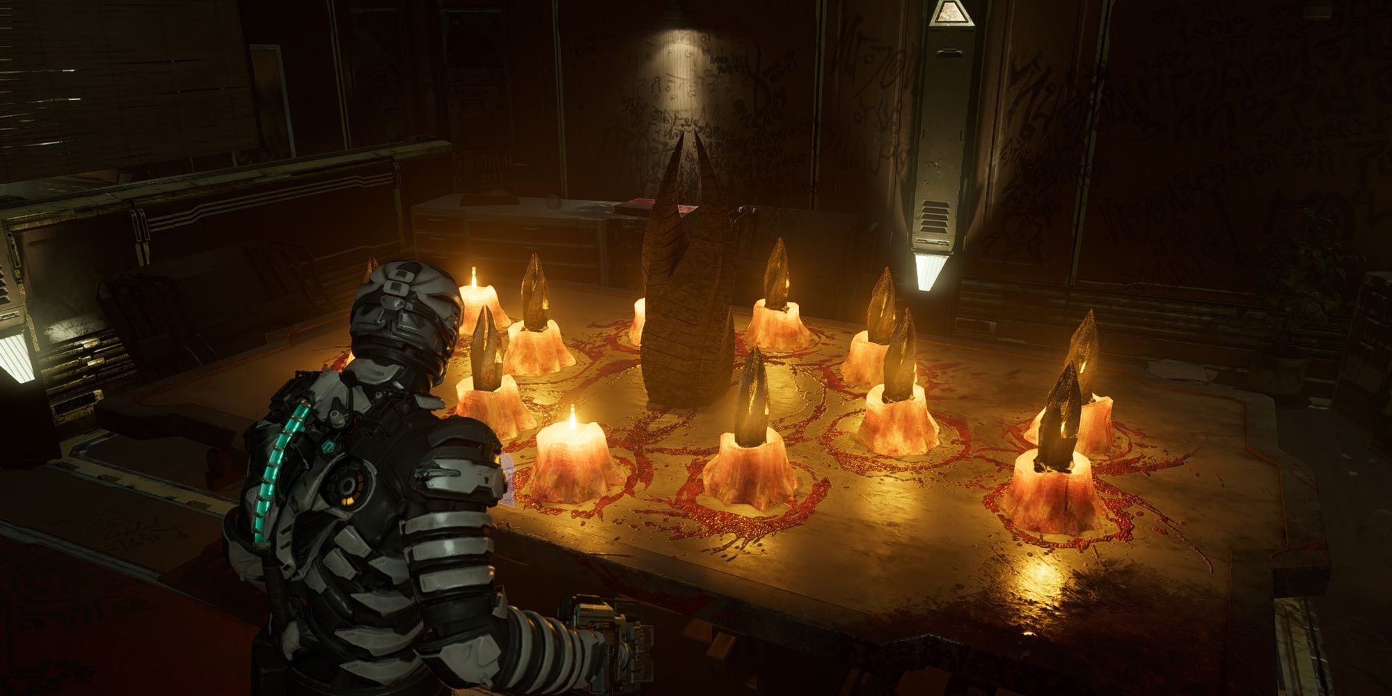 Dead Space: A Marker Ritual By The Unitoligist Cult Found By Isaac