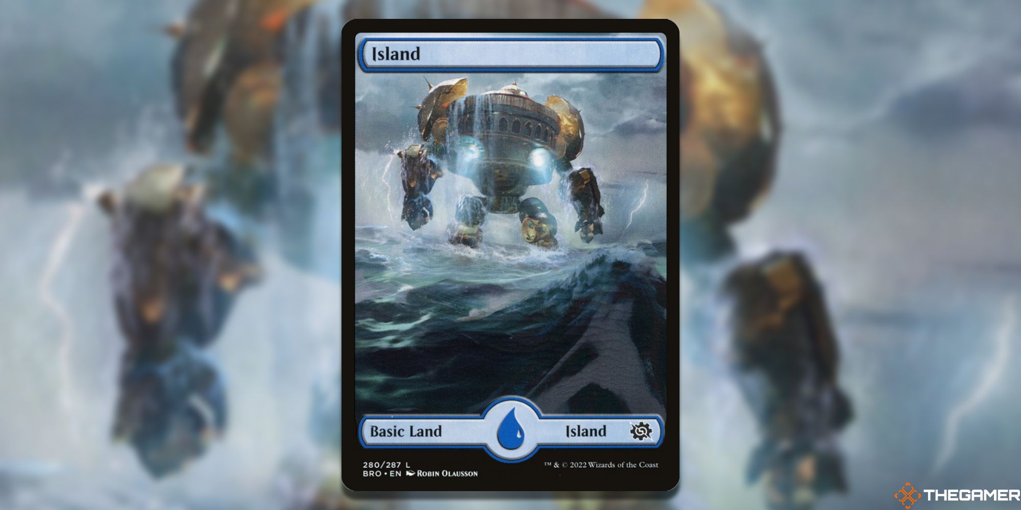 MTG: Island card
