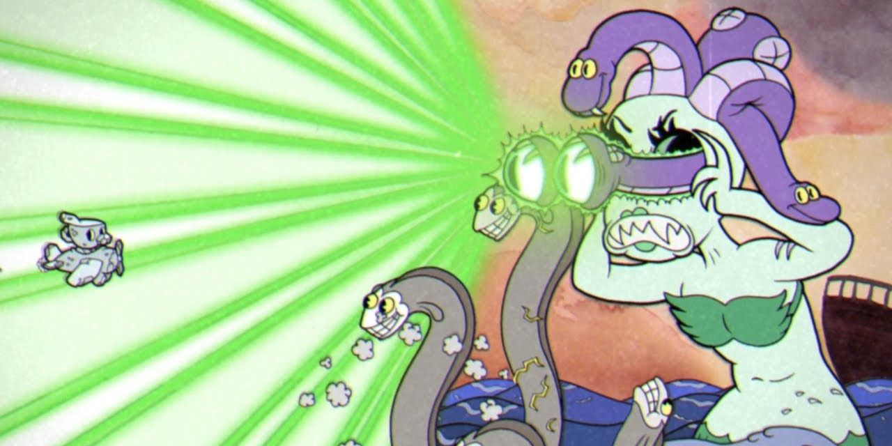 Cala Maria's pertrifying gaze