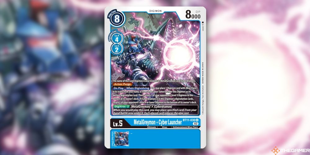 MetalGreymon + Cyber Launcher BT11 Dimensional Phase