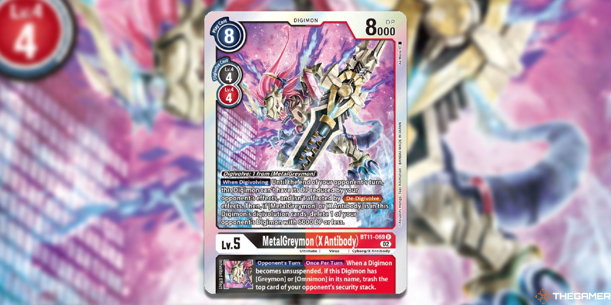metalgreymon (x antibody) full card bt11 dimensional phase digimon card game-1