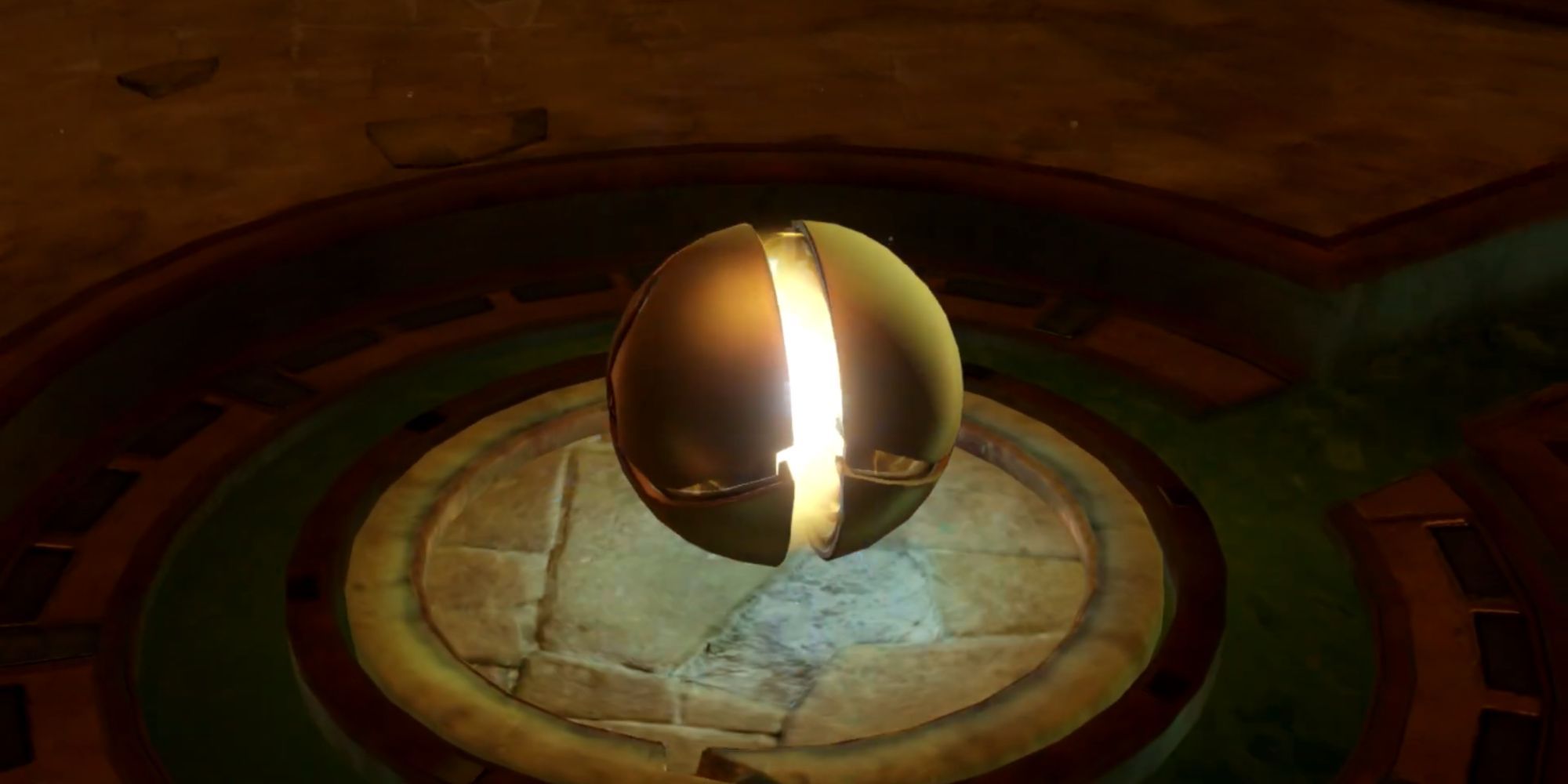 Samus unlocks Morph Ball Bombs in the Burn Dome