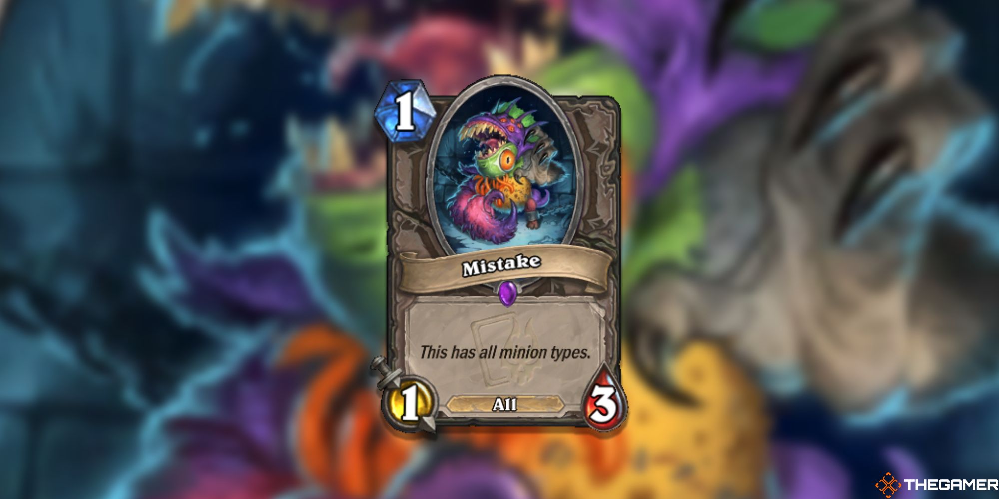 Mistake Hearthstone Card