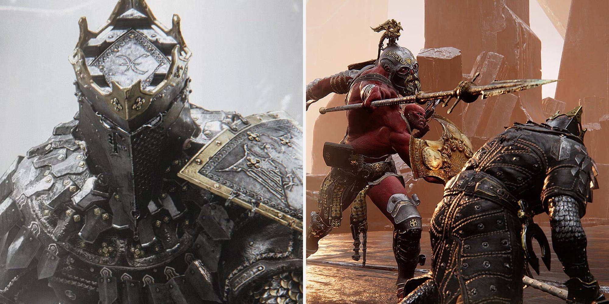 Mortal Shell Main Character And Battle Scene