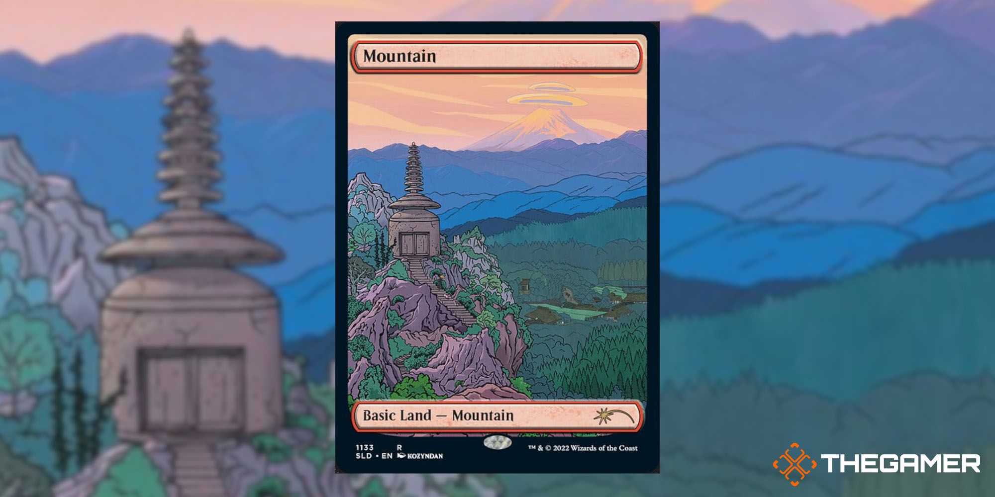 Mountain MTG Secret Lair by Kozyndan