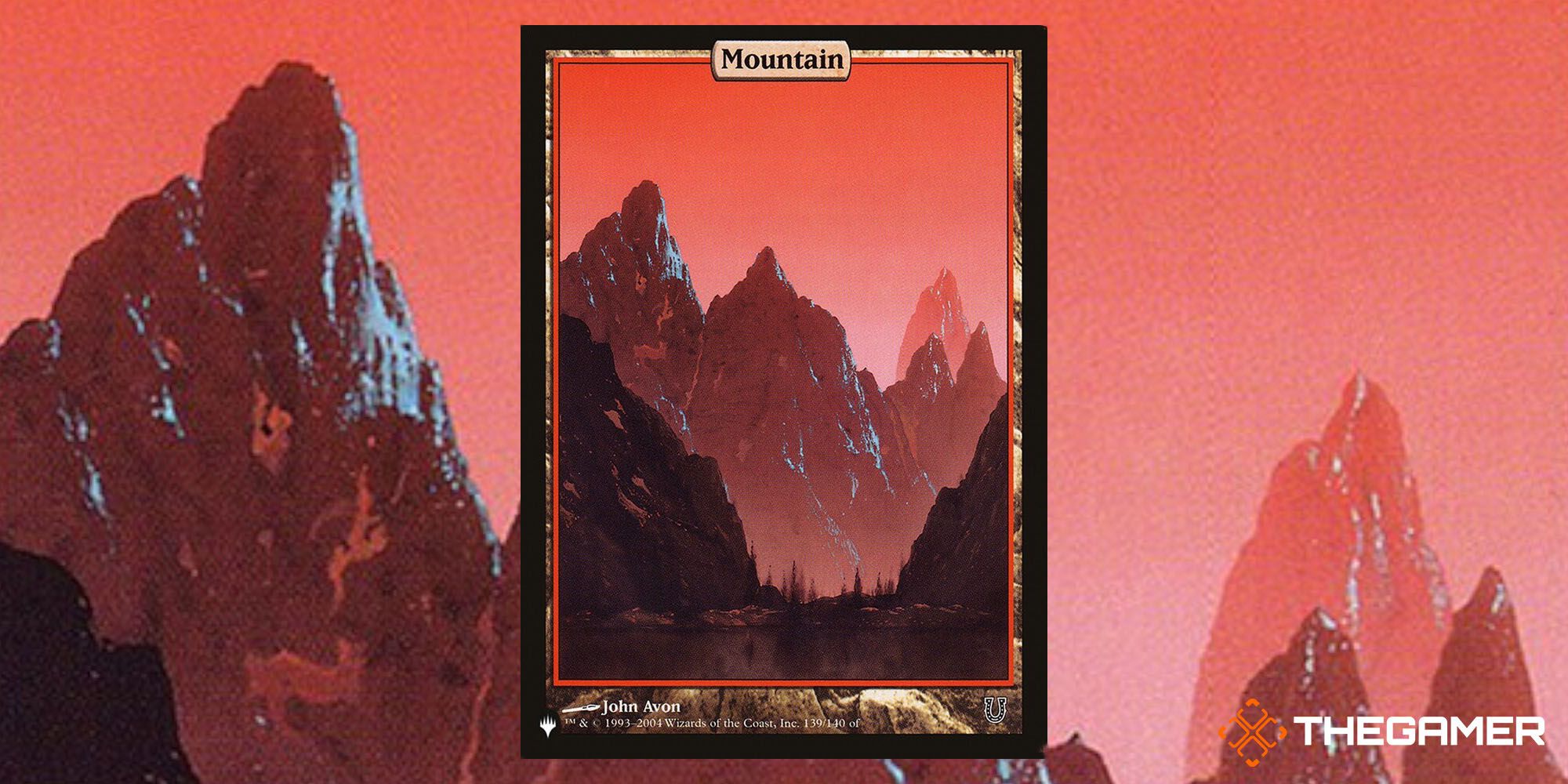 Mountain MTG Unhinged by John Avon