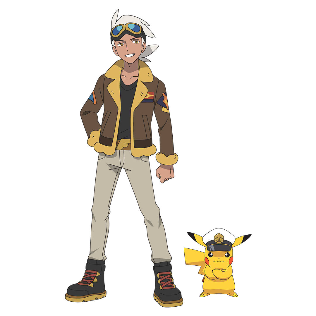 friede and captain pikachu
