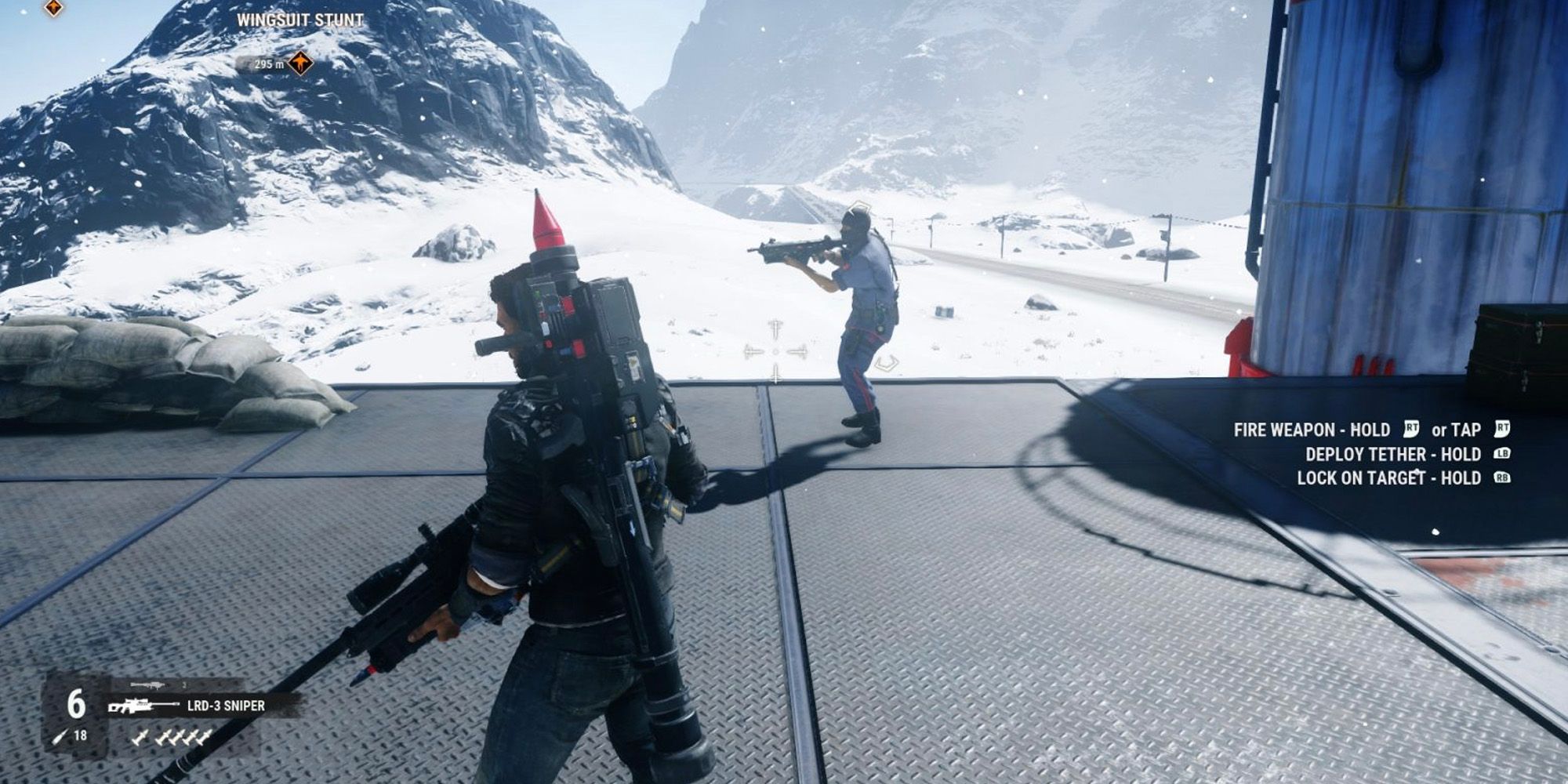no heat mod presentation image with rico and a rebel in just cause 4