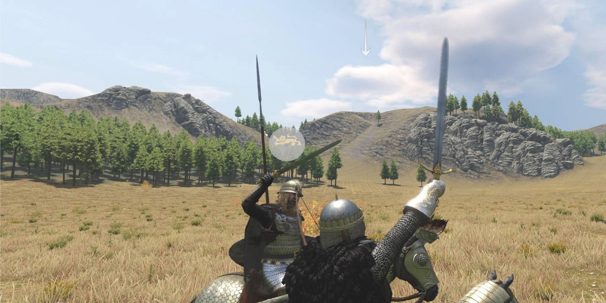 nobles cheering after a victory in mount and blade 2
