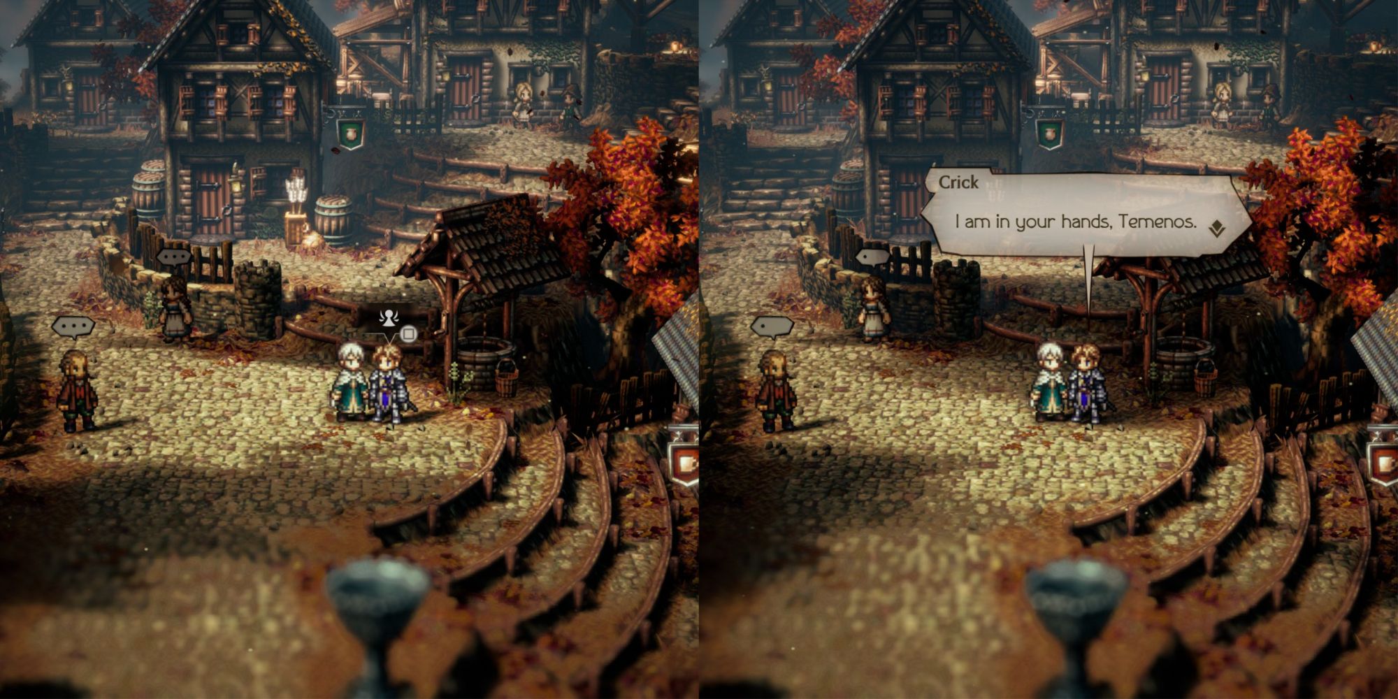 Octopath Traveler 2 - Guiding Crick as Temenos