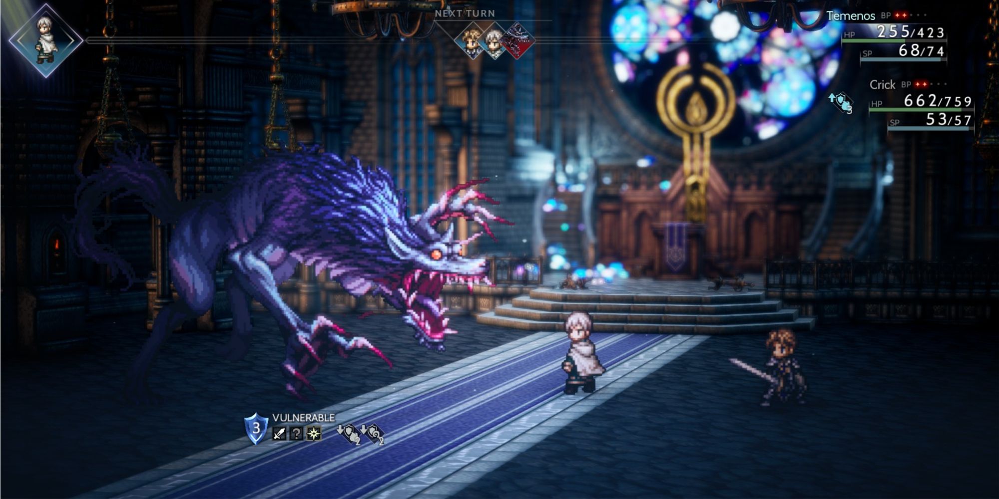 Octopath Traveler 2 - The Battle against Felvarg