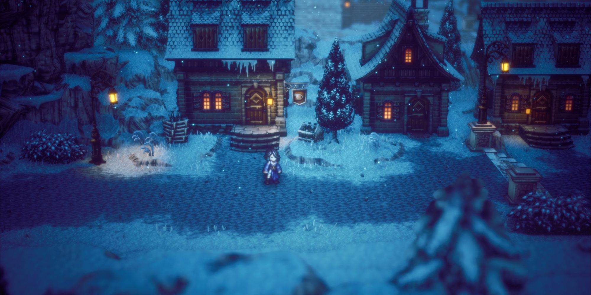 Octopath Traveler 2 - Throne reaching Winterbloom