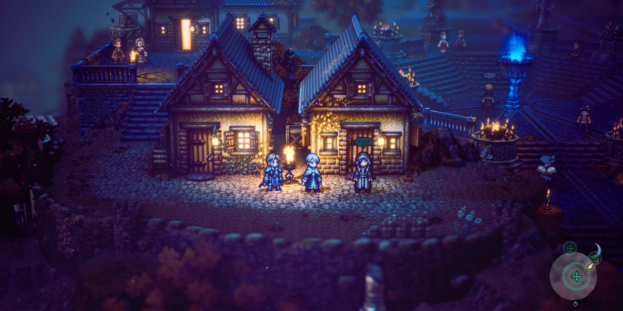 Octopath Traveler 2 - Vados the Architect in Flamechurch Cathedral