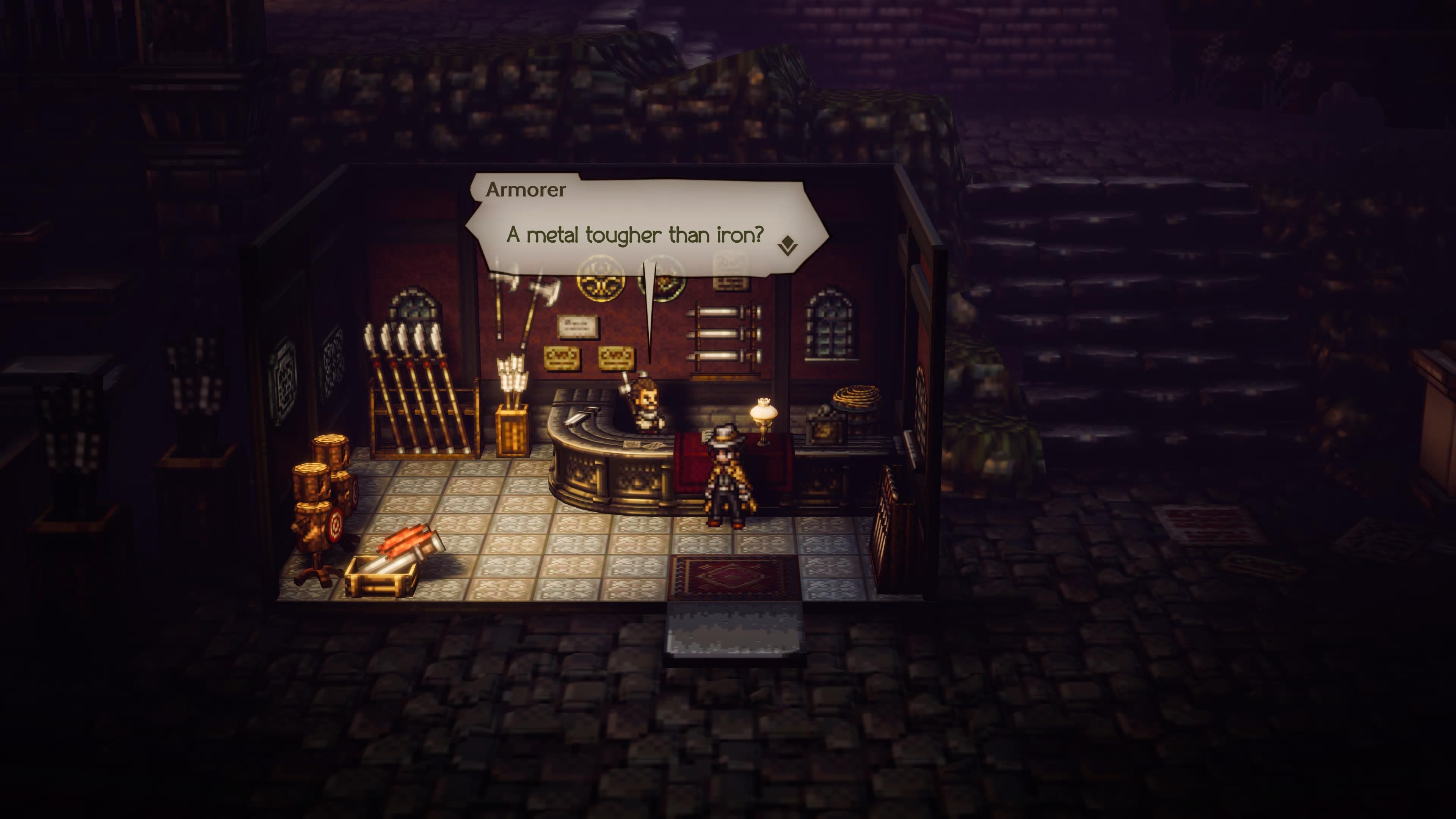 Partitio Octopath Traveler 2 Armsmith Clockite