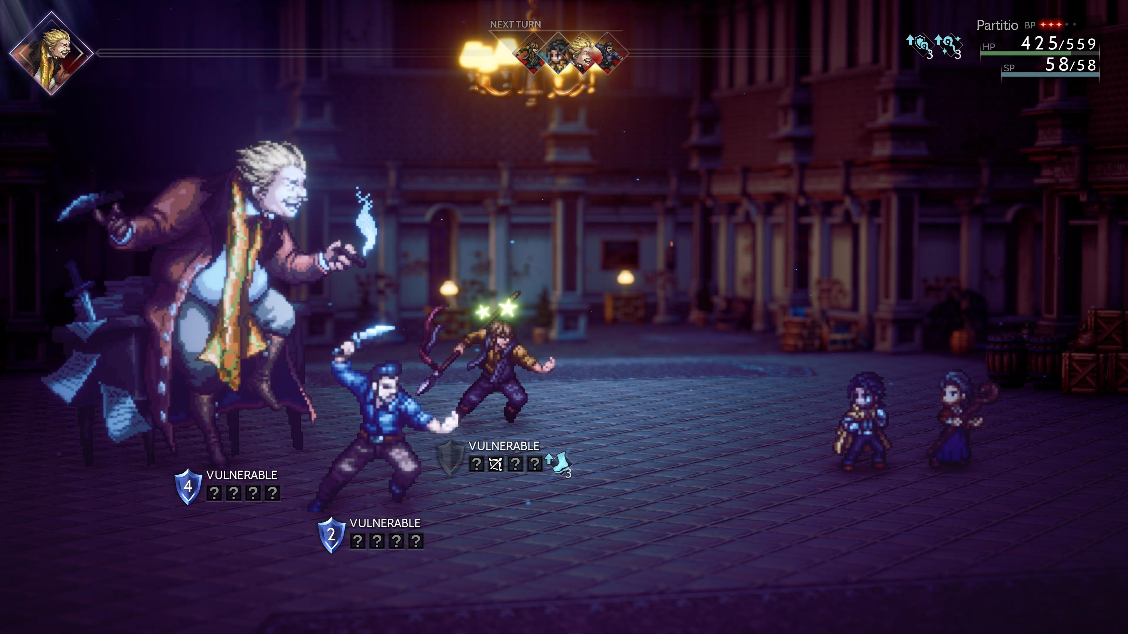 Partitio Octopath Traveler 2 Giff Boss Fight