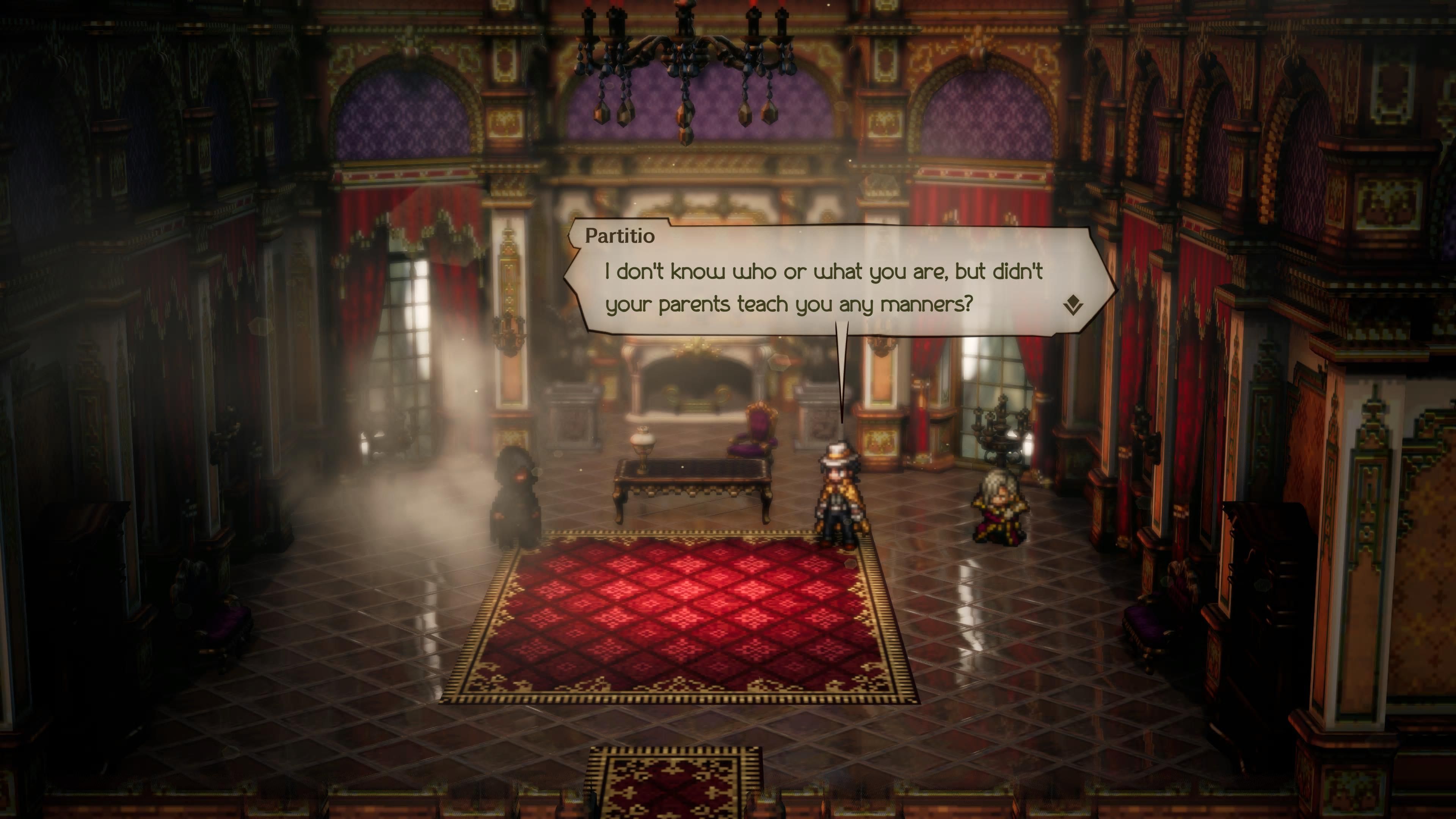 Partitio Octopath Traveler 2 Manners