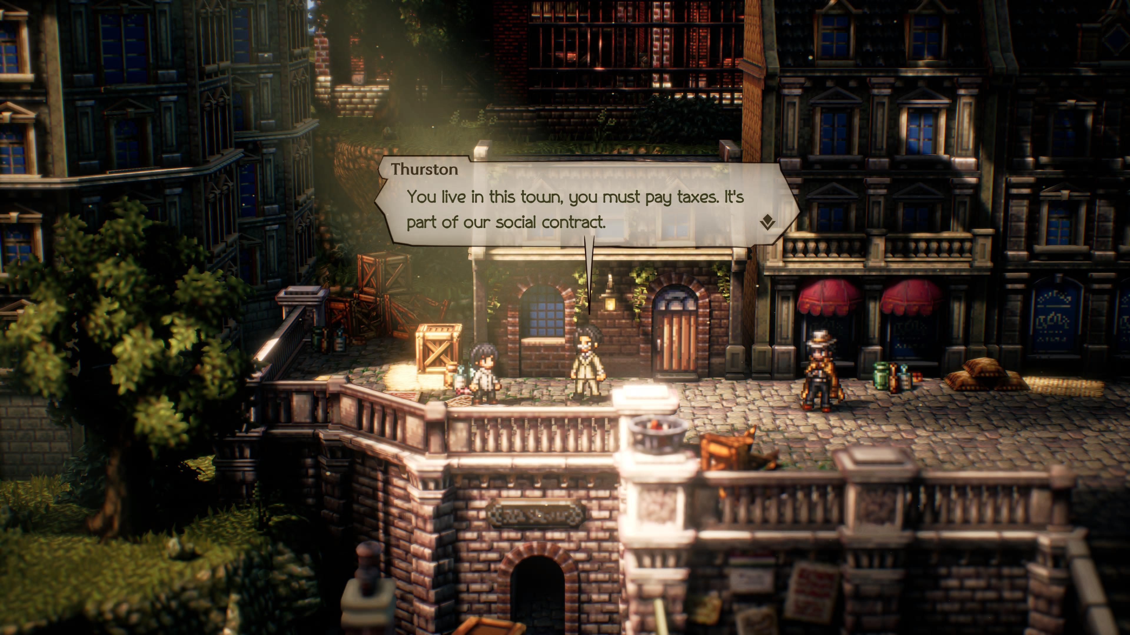 Partitio Octopath Traveler 2 Meeting Thurston