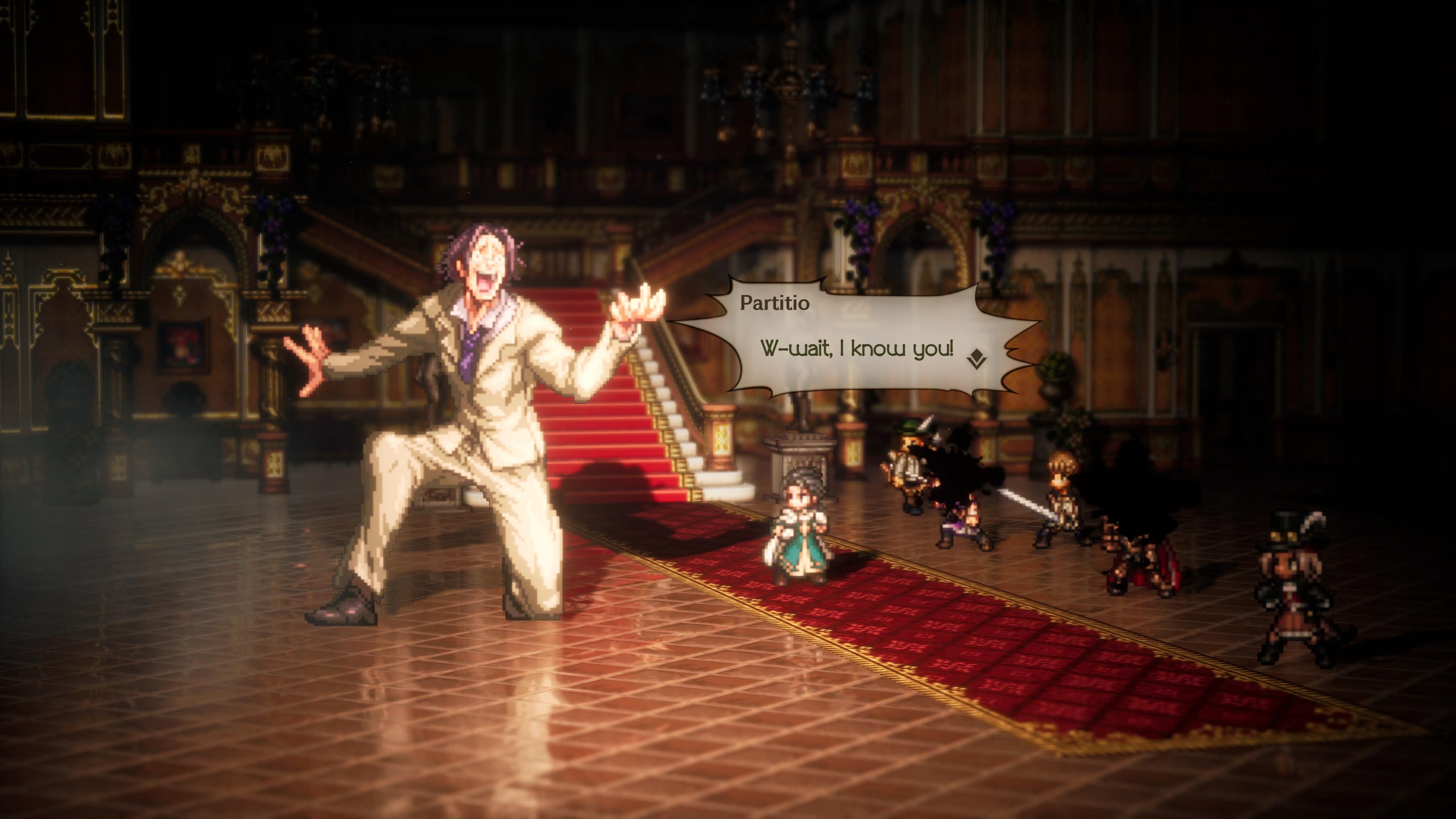 Partitio Octopath Traveler 2 Thurston Battle