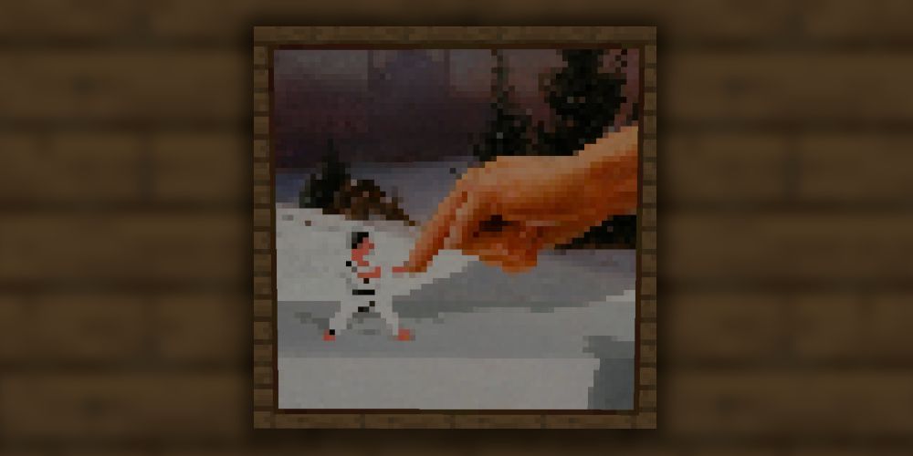 Pointer Minecraft Painting