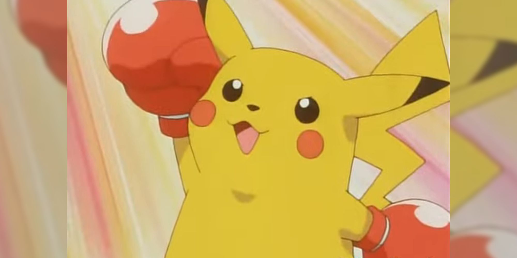 pokemon pikachu after using rocket punch