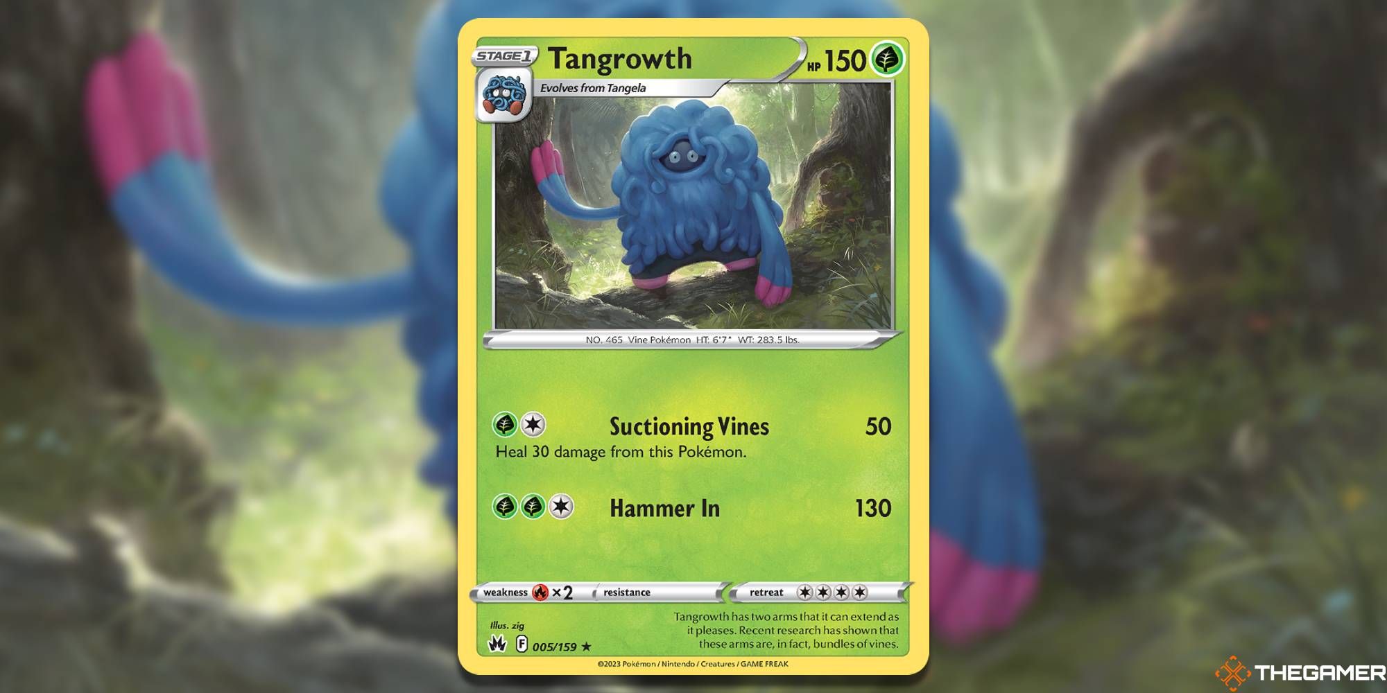 Pokemon TCG Crown Zenith Tangrowth