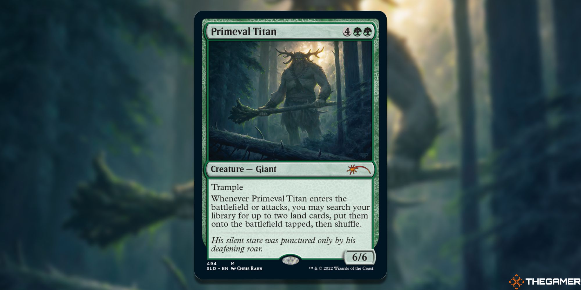 MTG: Primeval Titan card