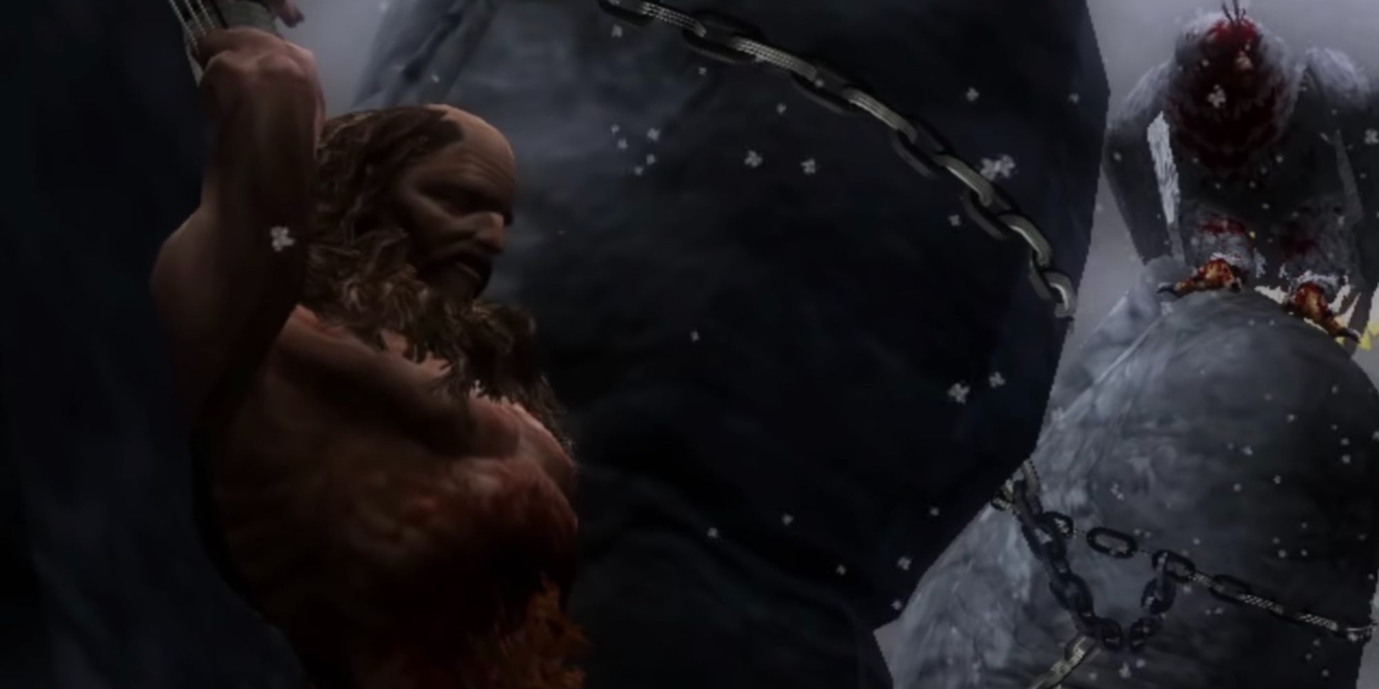 God of War: a chained up titan