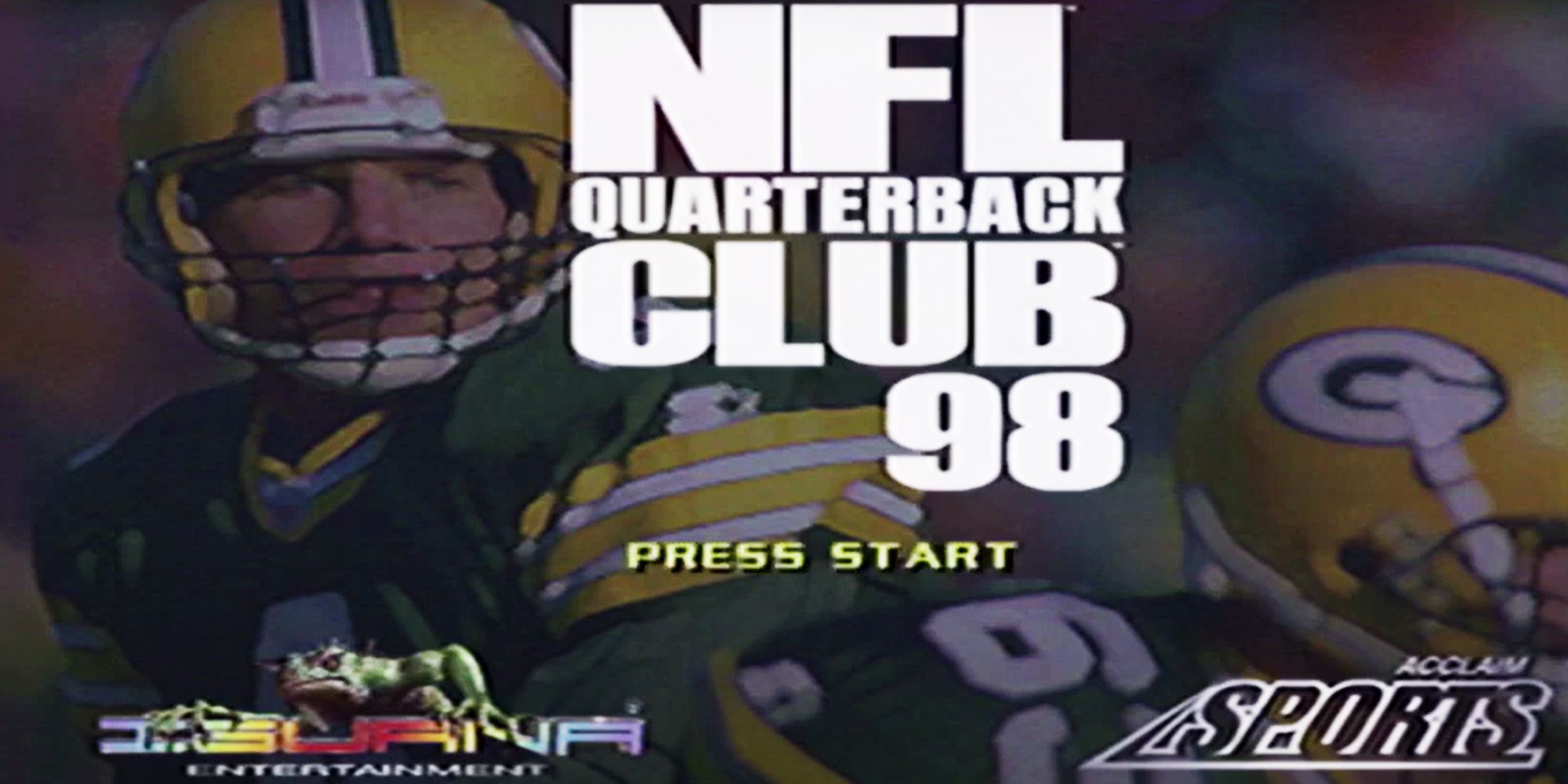 NFL Quarterback Club 1998 Title Screen