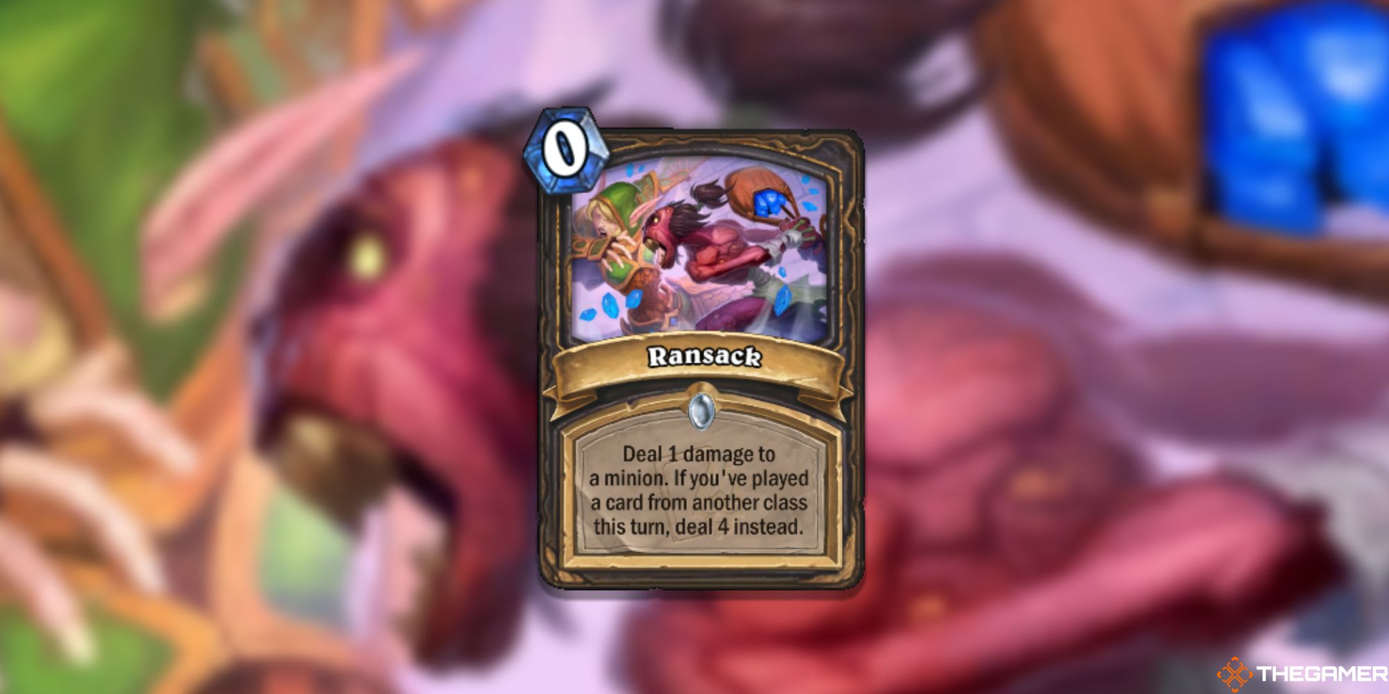 Ransack Hearthstone Card