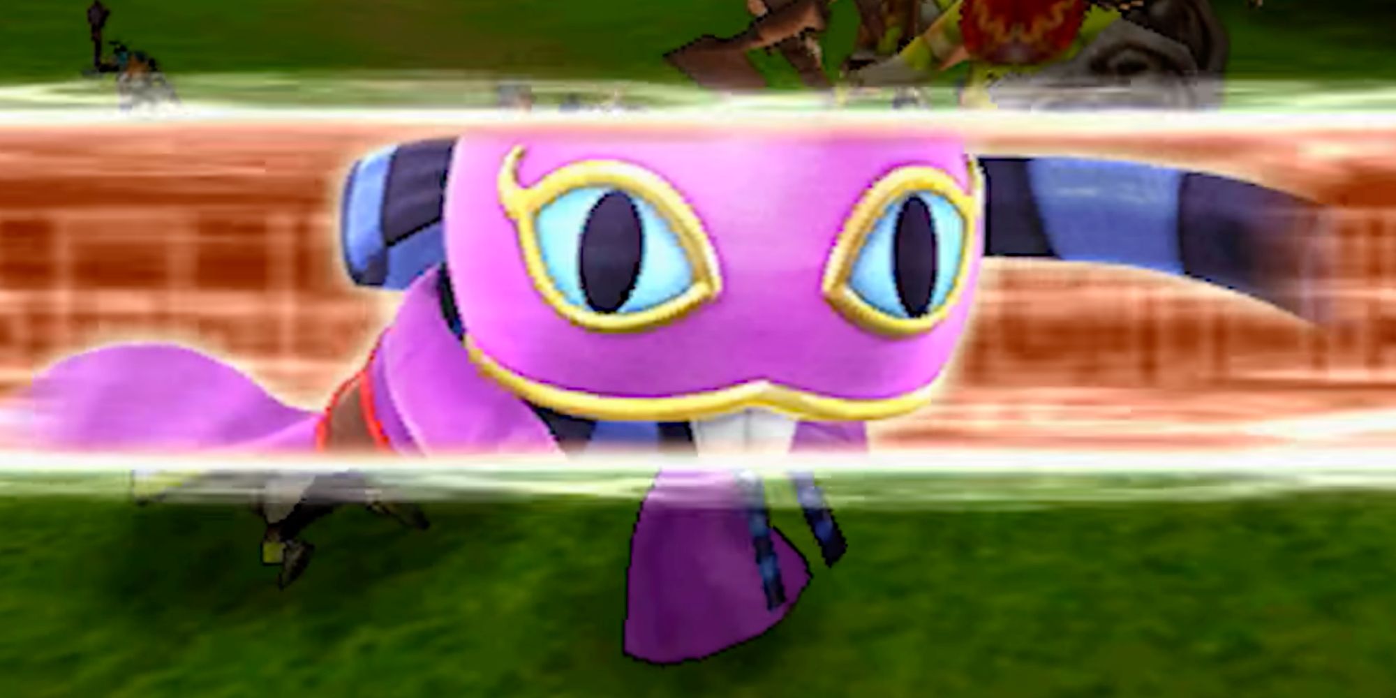Ravio Performing an Attack in Hyrule Warriors