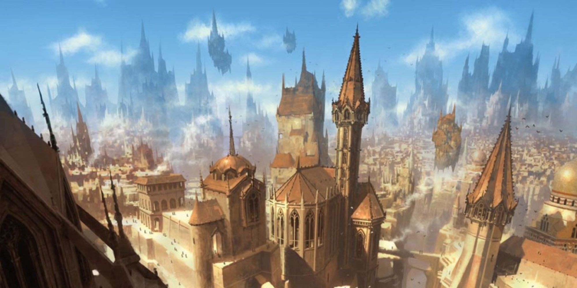Artwork from a card from the Magic: The Gathering expansion Ravnica: City of Guilds.