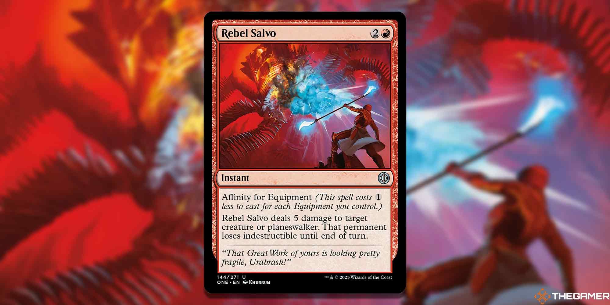 Rebel Salvo MTG Card