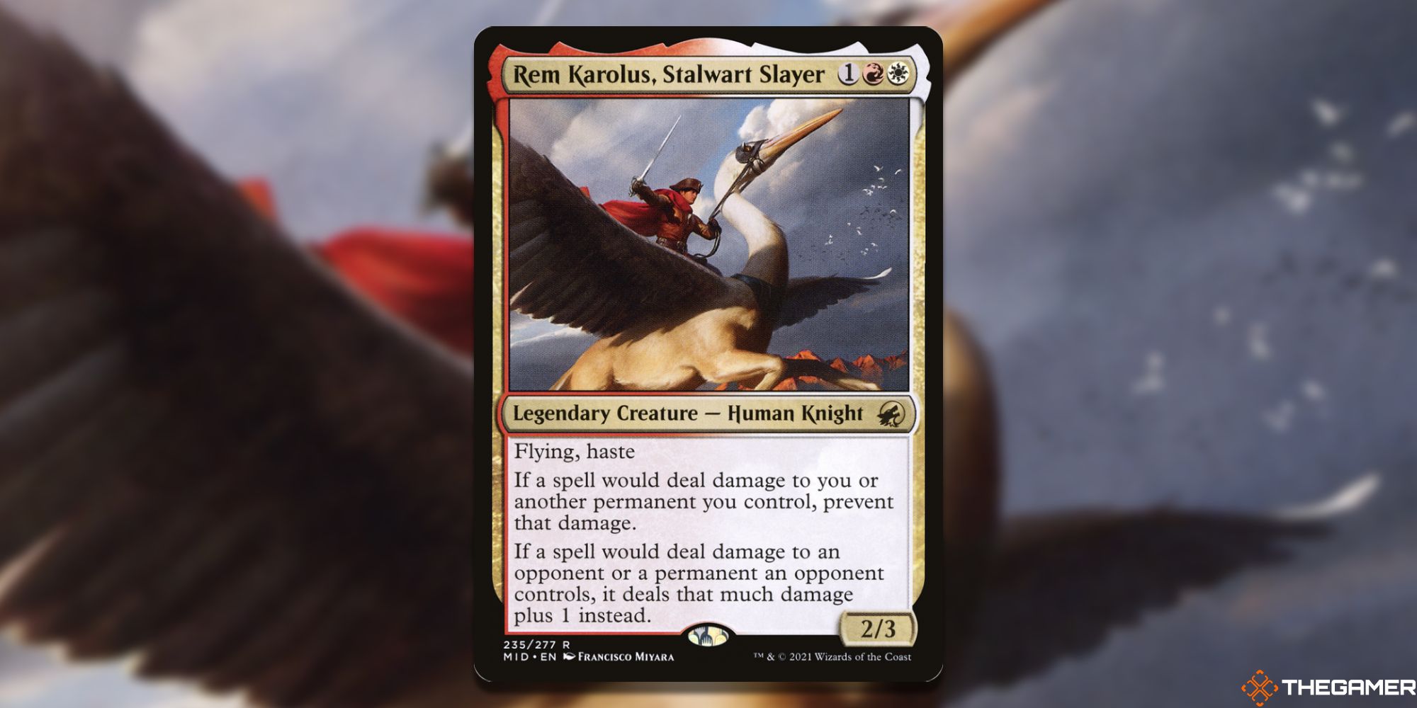 MTG: Rem Karolus, Stalwart Slayer card